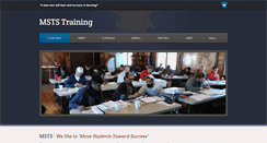 Desktop Screenshot of msts-training.com